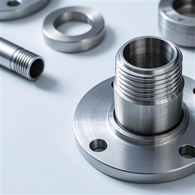 Ryðfríu stáli fals suðu flans